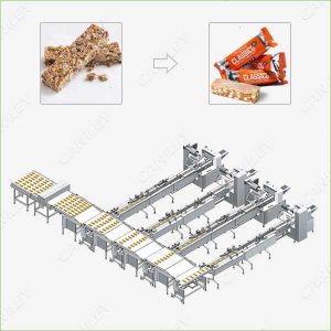 energy bar packaging machine