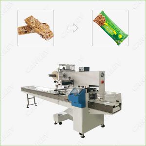 granola bar packaging machine