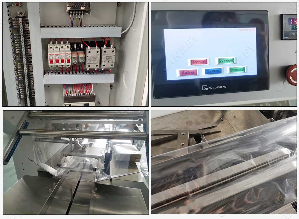 horizontal brownie packaging machine
