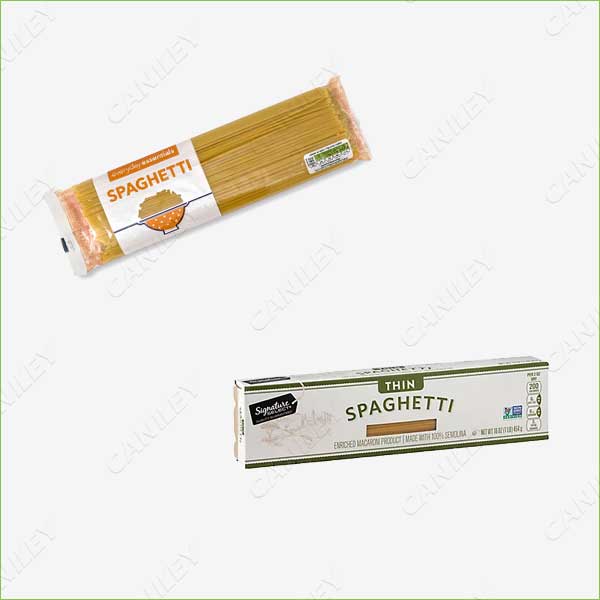 what packaging is used for pasta
