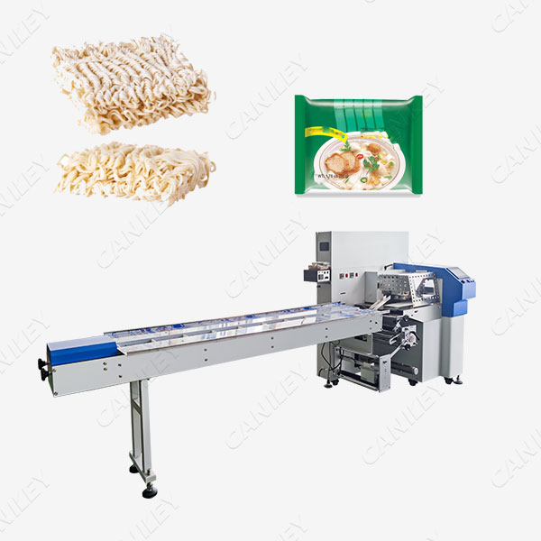 horizontal flow wrapping machine